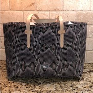 Consuela West Tote Snake Print